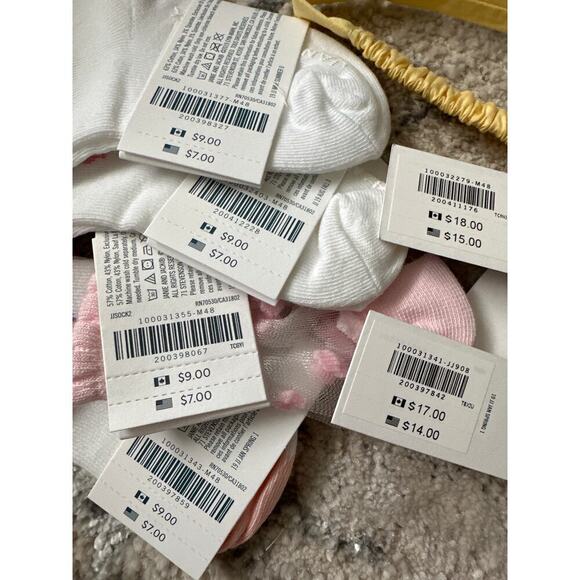 🔥FLASH SALE🔥 Janie and Jack Girls Accessories‎ bundle Set 6 pieces - Picture 4 of 4